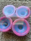 Remember Colective Longboard Wheels Hard To Find 70mm 76a Pink   Blue 