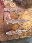 Antique Cast Iron Fence Post Topper  Architectural Salvage   10  