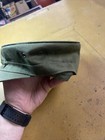 Vintage Army Military Hat Buccaneer Combat Pop Up Green
