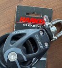 Harken 6269 60mm Double Aluminum Element Block W swivel - New Free Ship