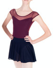 Ballet Dance Skirt - Stretch Mesh  - Black - Girls M - Nwt      Free Shipping