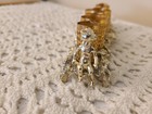 Vtg Gold Cherubs Ormolu Filigree Lipstick Holders 6 5 x2 25 