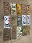 15 License Plates Expired Wisconsin Illinois