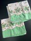 Vtg 60s 70s Lot Of 7 Standard Pillowcases Floral Cottage Granny