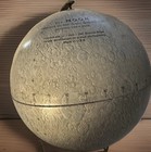 Vintage Replogle 6  Moon Globe 1960s Pre-apollo 11 Era Lunar Landing Zone