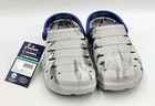 Brand New Toddler Size 10 Rugged Shark Grey Swirl Clog Slip-on Shoes Water Safe