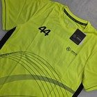 Lewis Hamilton Mercedes Amg Petronas F1 Team Sport Racing Shirt Sz L Neon Green