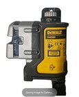 Dewalt Dw089 Red Line 3 Beam Laser Level W magnetic Mount   Hard Case Works