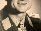 Wwii German Luftwaffe Fighter Pilot Ace Wolfgang Spate Signed Photo