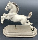 Vintage Hagen-renaker Lipizzaner Horse Porcelain Figurine Miniature Lipizzan
