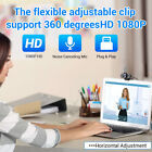 Auto Focusing Web Camera With Microphone 1080p Hd Webcam For Pc Desktop   Laptop