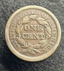 1853 Braided Hair Large Cent Beautiful Vintage Coin  nice Album Coin 