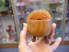 Vintage Sewing Notions - Wood Footed Pin Cushion