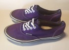 Vans Off The Wall Women s Sz 8 5  Purple Low Top Sneaker Made In Usa Vintage