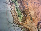 School Wall Map North America Usa Canada Mexico 201x184 Before 1914 Map