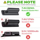       lot Battery For Bose Soundlink Mini I One Speaker 061385 061386 061384 3000mah