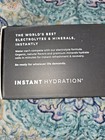 Instant Hydration Sugar Free Electrolytes Powder Packets -30 Sticks Raspberry