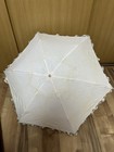 Burberry Folding Umbrella Nova Check Frill Light Pink Uv Rain Sun W  Case