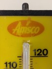 Vintage Springfield Instrument Co Thermometer Glass On Yellow black Plastic 096 