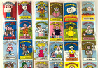 Vintage 1980s Trash Can Tots Stickers Second Series Set Of 36-gpk Inspired