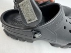 Damaged Crocs Offroad Comfort Clogs Unisex Black Rubber Slip-on - 7 Men 9 Women