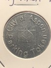 Parking Token - City Of Aspen Parking - Aspen  Colorado