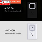 Led Night Light Lamp With Smart Sensor Dusk To Dawn Sensor  Daylight White  0 5w