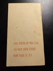 Girl Scout Pocket Songbook 1956 Vintage Camp Songs Music Book Girl Scouts Usa