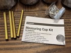Psi Woodworking  pkmcup 4pc Measuring Spoon Kit 1 4 Cup  1 3 Cup  1 2 Cup  1 Cup