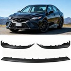 Front Bumper Lower Grille Trim Molding Fit For Toyota Camry Se Xse Matte Black