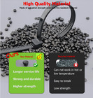 100 Black white Cable Zip Ties Heavy Duty Uv Resistant Ul 4 8 14 18 20 