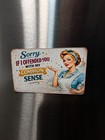 3x4  Retro Funny Fridge Magnet     Vintage Kitchen Humor Gift Idea