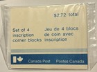 Canada Stamps Scott 821-832 Canada Flags  Matched Set 4 Corner  Blocks Mnh