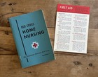 1951 American Red Cross Home Nursing Textbook 3rd Printing   Ephemera Notes