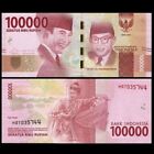 One Million Indonesia Rupiah - 10 X 100 000 Idr Banknotes - Authentic