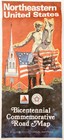 1976 Citgo Road Map Bicentennial Eastern Us American Revolution Vintage 1 Dwf10
