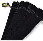20 Pcs Velvet Drawstring Pen Pouch Sleeve Holder Single Pen Bag Case Pencil Bag