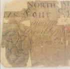 Rare 1754 Continental Currency-only 30 Known Exist Of 4 Shillings North Carolina