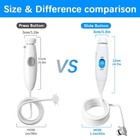 Flosser Replacement Handle Standard Water Hose Plastic With Blue 