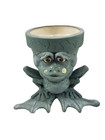 Vintage Frog Art Pottery Sculpture Signed By Artist   Dated