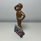 Vintage  Manoil Barclay M 185 General Patton On Festooned Platform Saluting