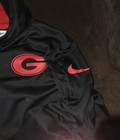 Nike Georgia Bulldogs Football Pullover Hoodie  Black Men   s 3xl 