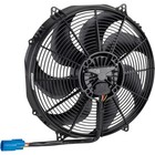 Spal Plus Series Curved Blade Electric Fan  16 Inch W install Kit