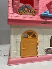 2015 Fisher Price Little People Pink Doll House Play Set Home Tested And Working