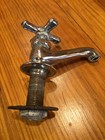 Vintage Sink Faucet Antique Wall Or Pedestal Sink 40s 50s 60s Antique Cold Knob