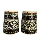 Ottoman Iznik Pottery Mug Set Ceramic Antique Vintage Persian Islamic Turkish