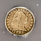 1795 Flowing Hair Half Dime Anacs Xf 40 Details Check Eagles Feathers