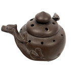 Vtg Chinese Yixing Clay Dragon Incense Burner Lizard