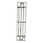 Antique Victorian Iron Gate Window Garden Fence Architectural Salvage Door  414