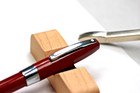 Sheaffer Imperial Rollerball Pen In Red Usa Made